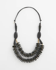 Chico's - SYLCA® x Chico's Black Disk Bead Statement Necklace