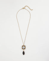 Chico's - Clock Pendant Necklace