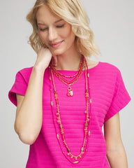 Chico's - Convertible Beaded Pendant Necklace