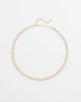 Chico's - Goldtone Tennis Necklace