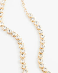 Chico's - Goldtone Tennis Necklace