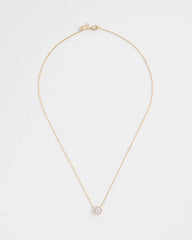 Chico's - Gold Tone Drop Stone Necklace