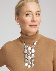 Chico's - Island Metal Linear Necklace
