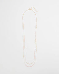 Chico's - Pink Double-Strand Necklace