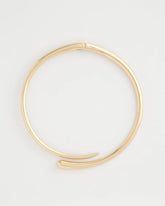 Chico's - Gold Hinge Collar Necklace