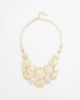 Chico's - Molten Goldtone Bib Necklace