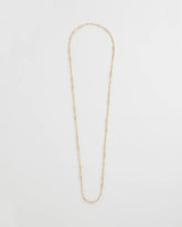 Chico's - Goldtone Long Beaded Necklace