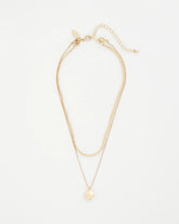 Chico's - Goldtone Convertible Pendant Necklace