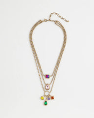 Chico's - Multi-Strand Gem Necklace