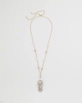 Chico's - Adjustable Opalescent Pendant Necklace