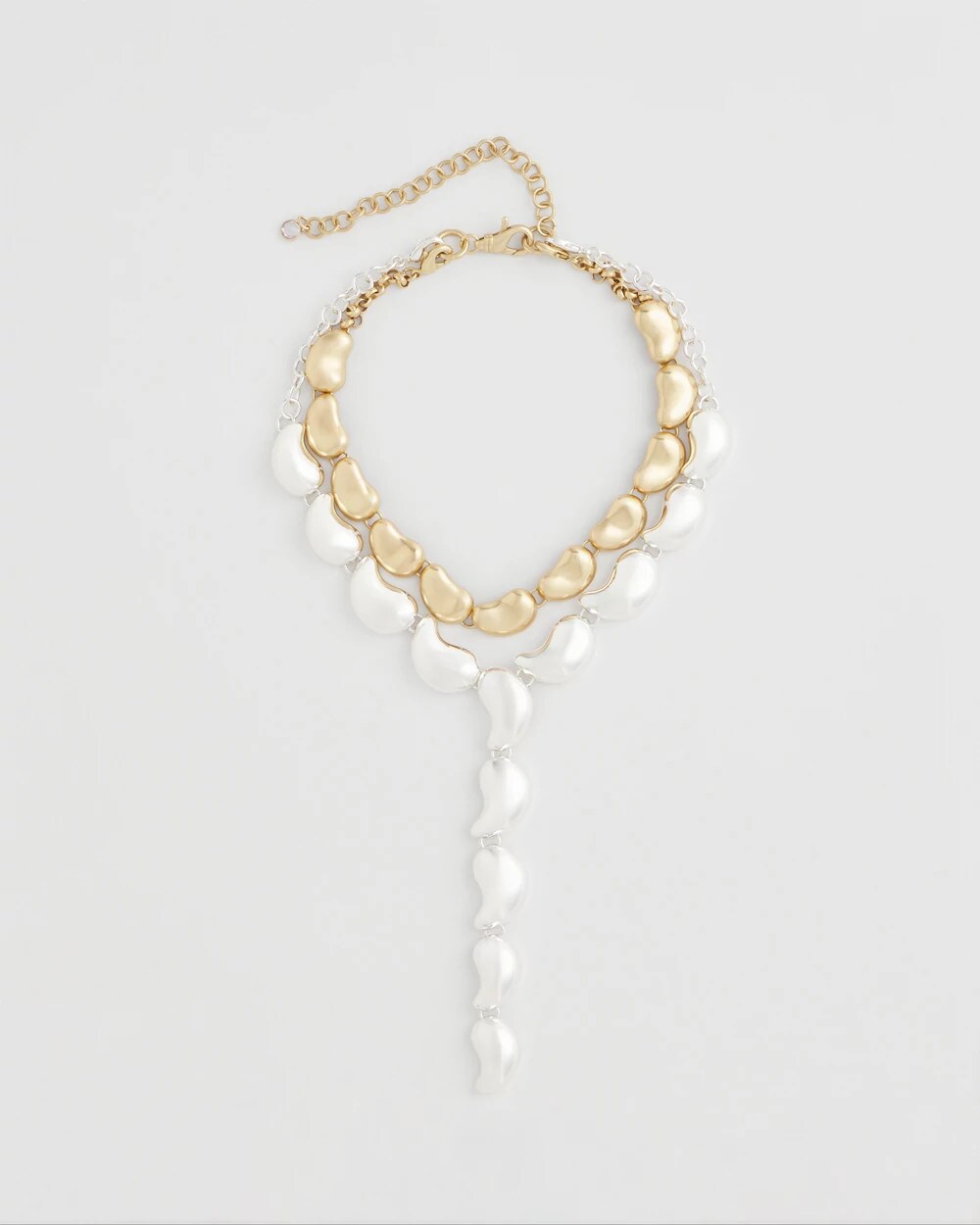 Chico's - Convertible Mixed-Metals Y-Necklace