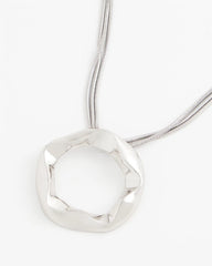 Chico's - Short Circle Pendant Necklace