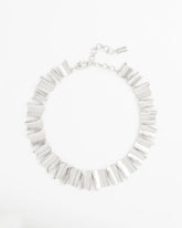 Chico's - Silver Wave Collar Necklace