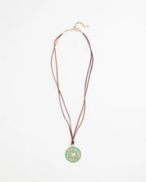Chico's - Sundial Medallion Pendant