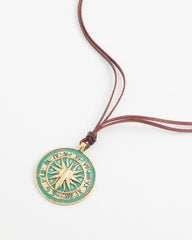 Chico's - Sundial Medallion Pendant