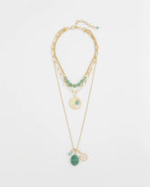 Chico's - Convertible Triple-Strand Pendant Necklace