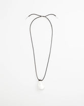 Chico's - Silvertone Adjustable Pendant Necklace