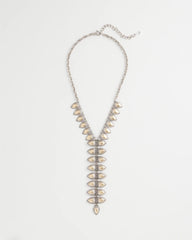 Chico's - Vertical Pear Shaped Y-Drop Necklace