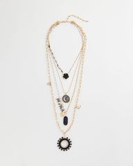 Chico's - Convertible Layered Tourmaline Necklace