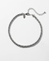 Chico's - Silver Tone Twist Collar Necklace