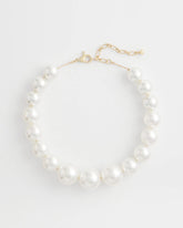 Chico's - Large Pearl Collar Necklace