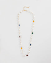 Chico's - Beaded Faux Pearl Single-Strand Necklace