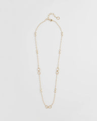 Chico's - Equestrian Horsebit Long Link Necklace
