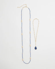 Chico's - Convertible Beaded Pendant Necklace