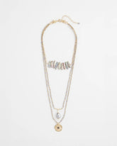 Chico's - Convertible Abalone Pendant Necklace