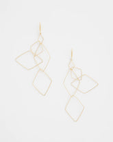 Chico's - Diamond Shaped Linear Earrings