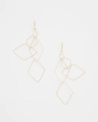 Chico's - Diamond Shaped Linear Earrings