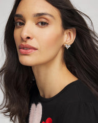 Chico's - Mini Bejeweled Heart Stud Earrings