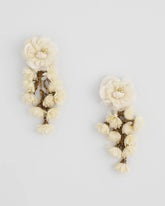 Chico's - No Droop® Flower & Conch Shell Earrings