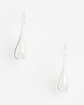 Chico's - No Droop™ Silver Tone Teardrop Threader Earrings