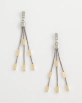 Chico's - Mixed Metal Linear Earrings