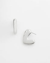 Chico's - No Droop® Silver Tone Mini Hoops