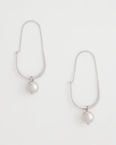 Chico's - Silver Bead Threader Earrings
