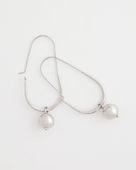 Chico's - Silver Bead Threader Earrings