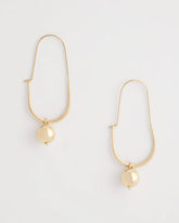 Chico's - Gold Bead Threader Earrings