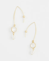 Chico's - No Droop® Quartz Crystal Threader Earrings