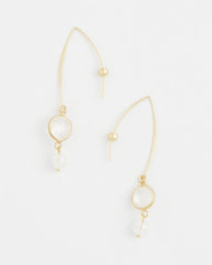 Chico's - No Droop® Quartz Crystal Threader Earrings