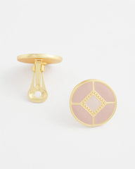 Chico's - No Droop® Enamel Clip-On Earrings