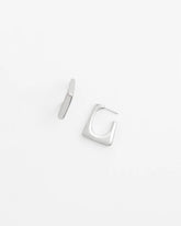 Chico's - No Droop® Silver Tone Square Hoops