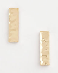 Chico's - Ash Gold Collection Square Drop Earrings