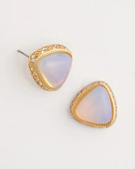 Chico's - Faux Opal Stud Earrings