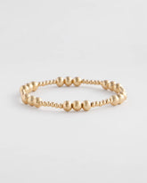 Chico's - Gold-tone Small Bead Stretch Bracelet