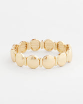 Chico's - Textured Circle Stretch Bracelet