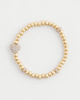 Chico's - Gold Heart Stretch Bracelet