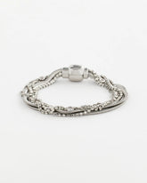 Chico's - Silvertone Multistrand Bracelet