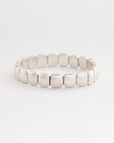 Chico's - Silvertone Stretch Bracelet